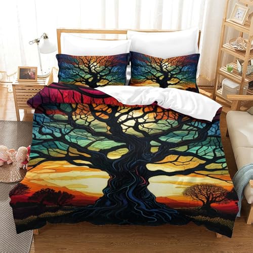 Ensemble de literie 3D Arbre de Vie pour chambre cocooning - 2