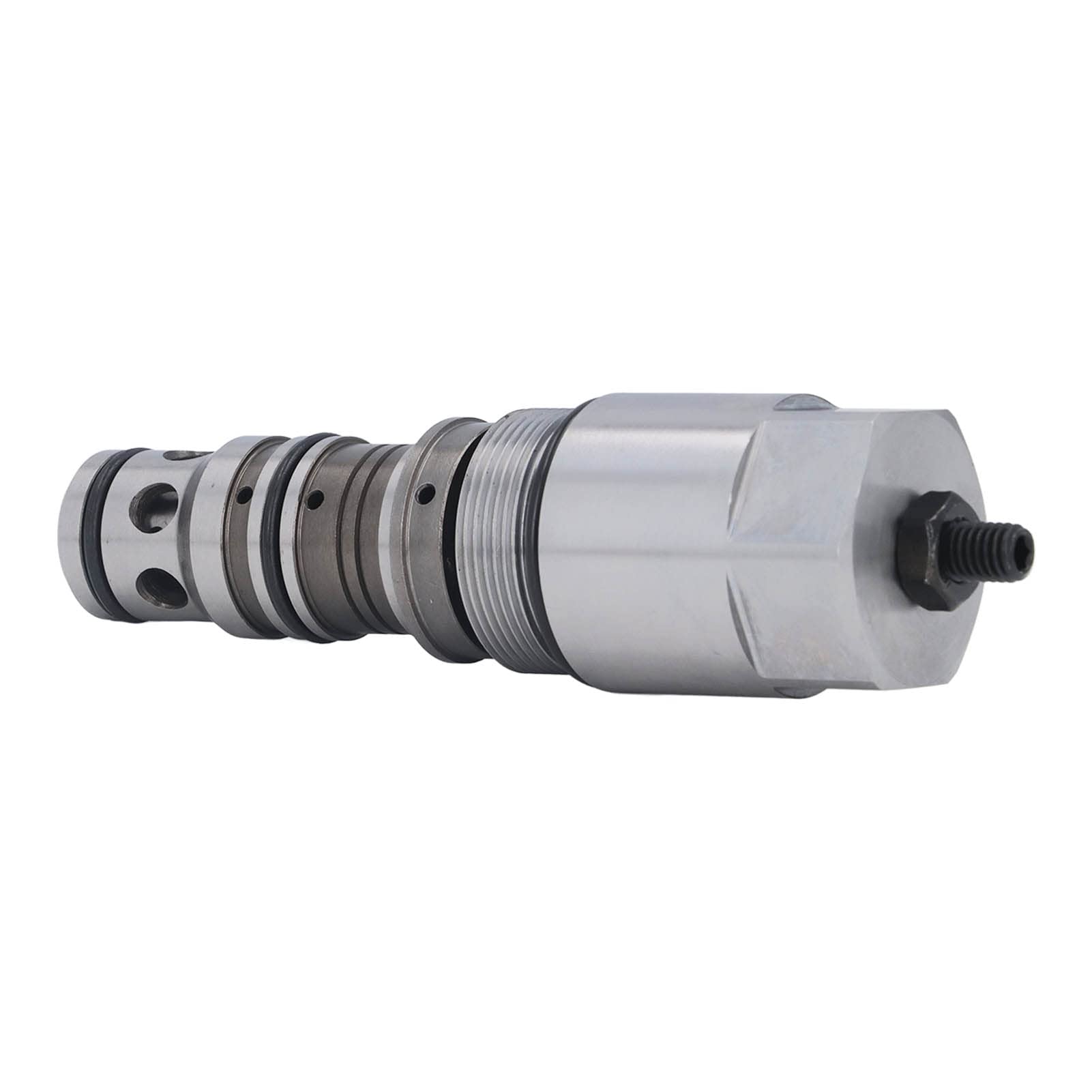 Aramox Válvula de Retención de Descarga Válvula de Control de Bomba de Acero Modelo 719118 Bajo Nivel de Ruido Fácil Instalación para Excavadoras Prensas y Equipos Hidráulicos