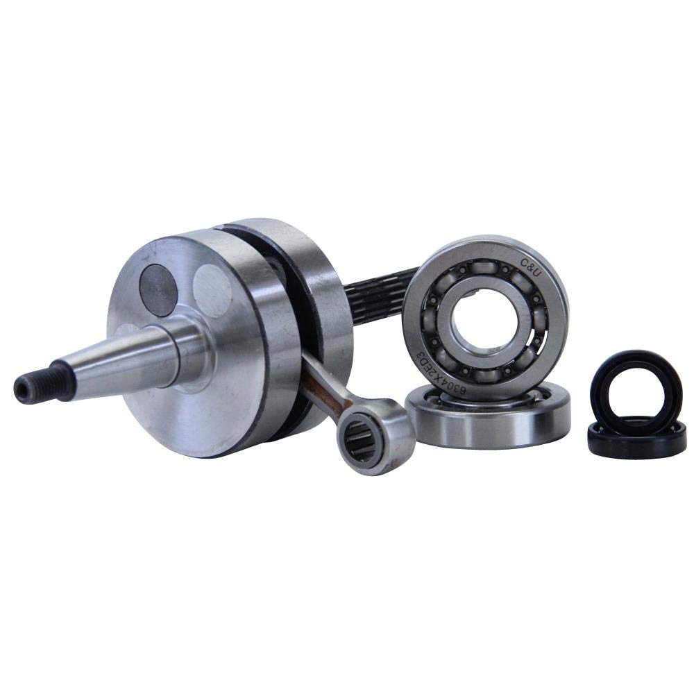 Kurbelwelle + Lager + Simmerring kompatibel mit Typhoon Sfera Zip Gilera Runner Piaggio TPH NRG