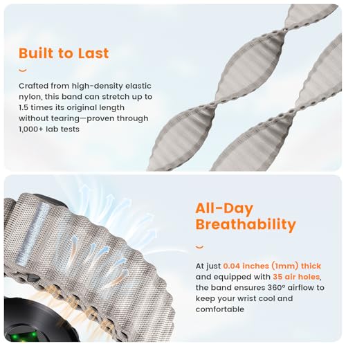 Compatible with Garmin Fenix 5X/6X/7X/8 51mm Watch Band, Quickfit 26 Watch Bands for Garmin Fenix 7X Pro Sapphire Solar/6X Pro/5X Plus Band, for Garmin Fenix 3, Tactix Delta by CUZOW - Used condition - Image 3