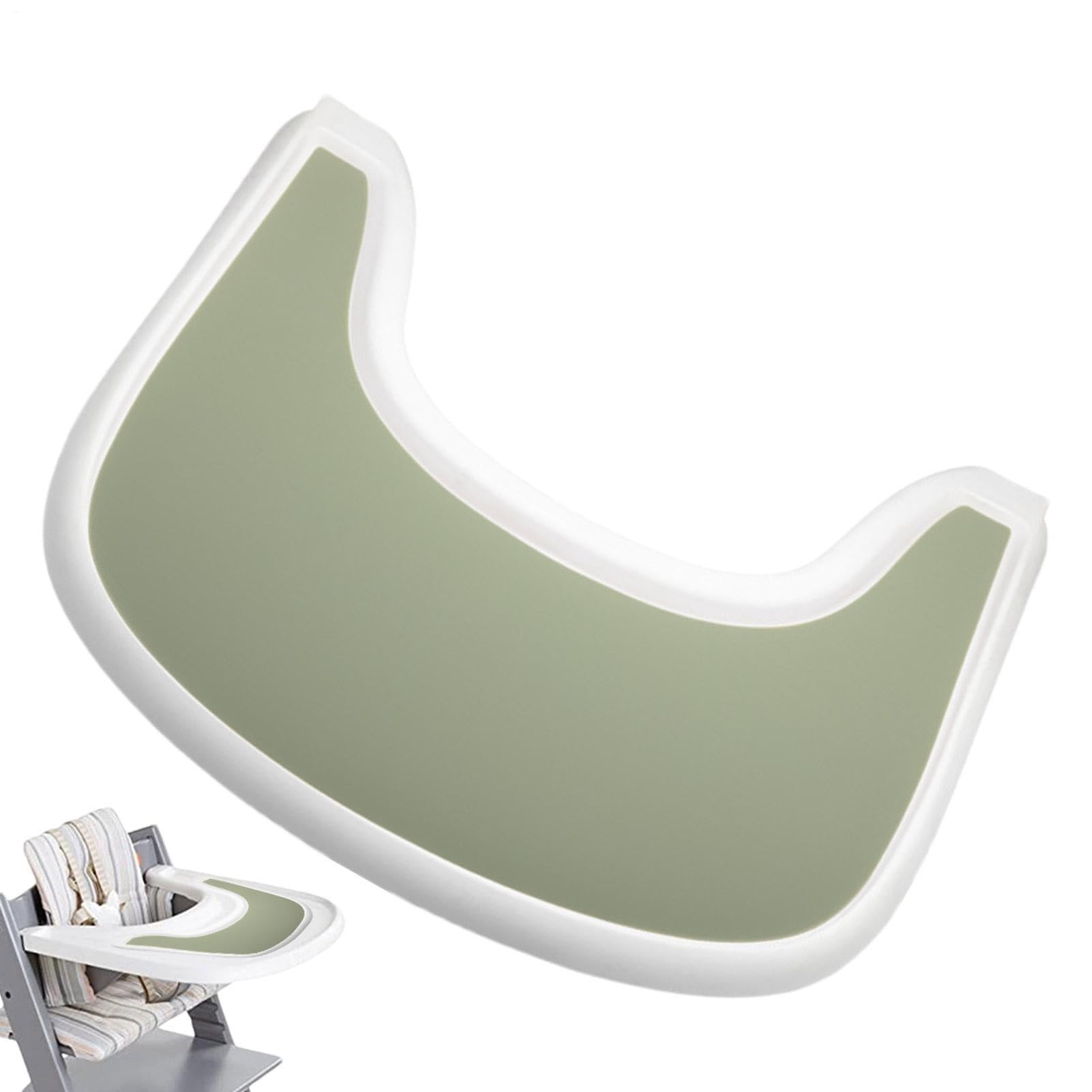 weiting High Chair Placemat, Food-safe Silicone For Kids, Foods Place Mat Tray Placemat Wide Compatible, High Chair Tray Accessories, Dishwasher Safe