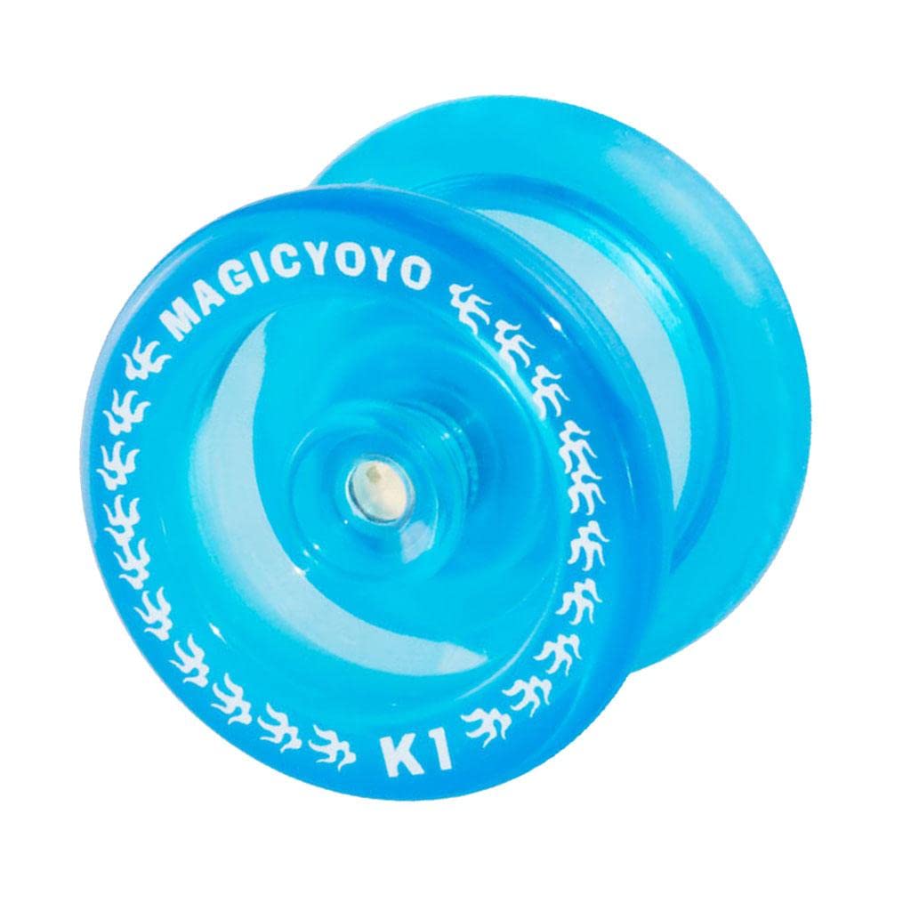 Juego de 5 rodamientos K1 de aleación de bolas profesionales KK YoYo azul, K1 azul