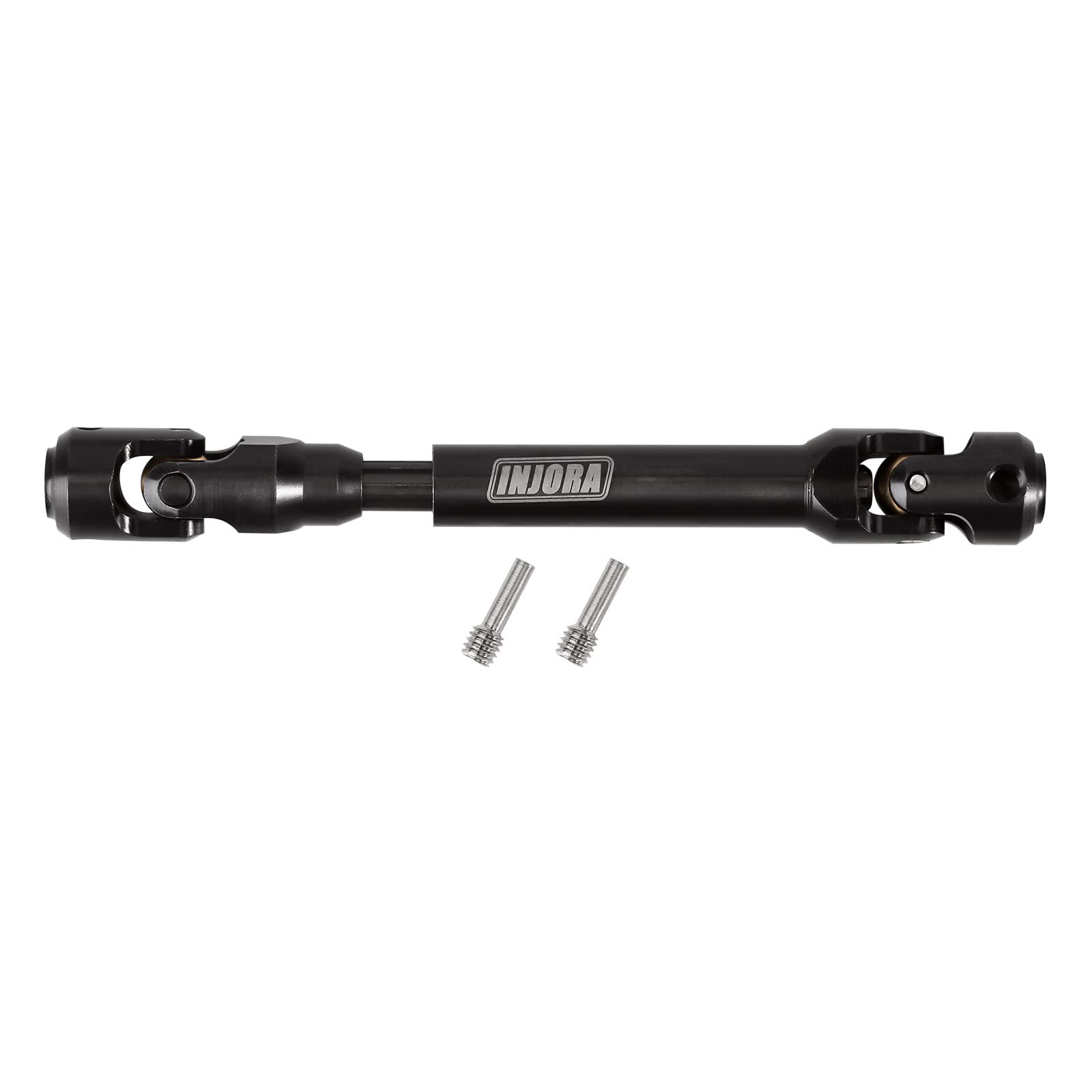 INJORA RC Drive Shaft Steel Heavy-Duty for 1/10 RC Car Crawler Axial SCX10 90046 AXI03007 TRX4 Redcat Gen8(104-139mm)