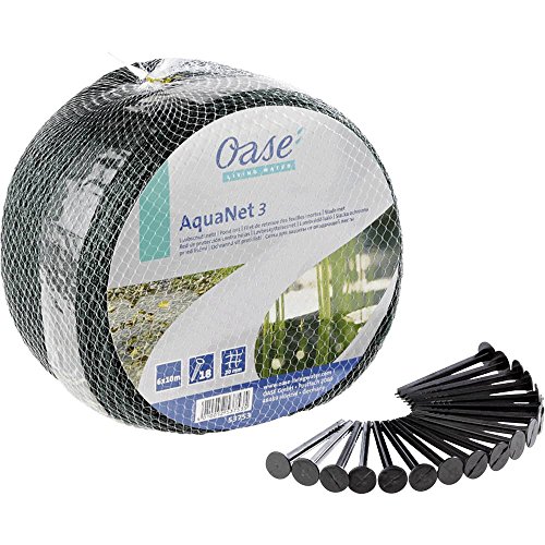 Oase 53753 Aquanet Teichnetz 3 - schützt Teiche vor Blättern und Laub, Verwendung als Vogelschutznetz an Bäumen und Sträuchern,...