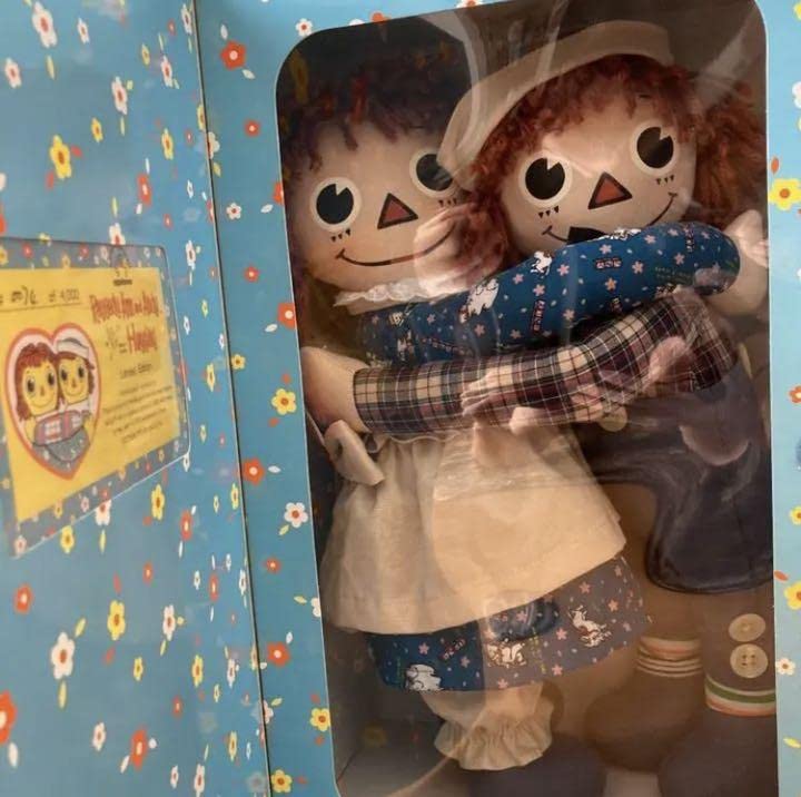 Amazon.co.jp: ラガディ ヴィンテージ アン＆アンディ 限定 ハグドール 