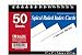 3 Pk, Bazic Spiral 3" X 5" Ruled Index Card - 50 Ct.