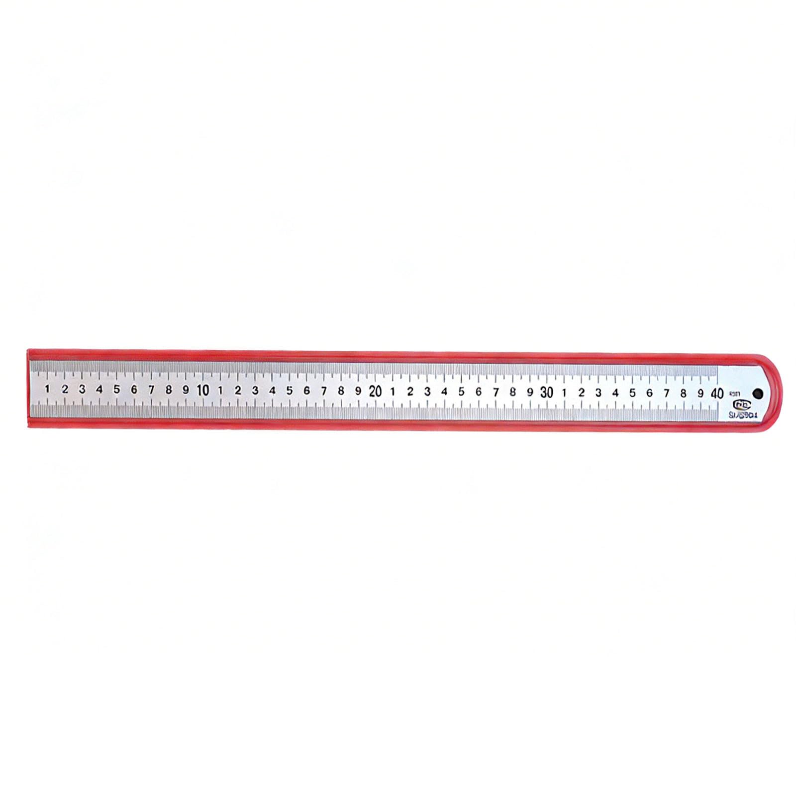 Hdoytxxm 40Cm Single Side Thickened 304 Stainless Steel Ruler Rustfroof And Long Lastingly For Architects Use Various Applications Accurate Measurement Ruler