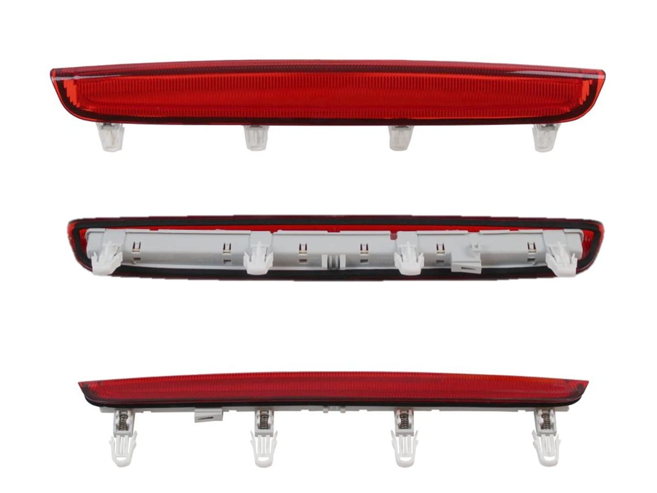 HZ-DESIGN Bremslicht 3. Bremsleuchte für Heckklappe in Rot LED kompatibel mit Audi A3 nur Sportback (8PA)