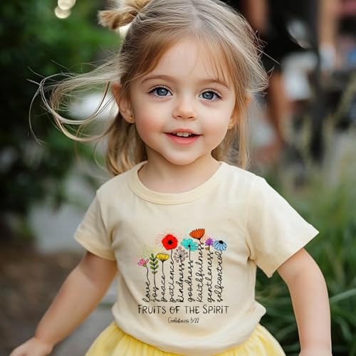 Image of Kids Christian Shirt Toddler Created with a Purpose Shirt Boys Girls Bible Verse Religious Clothes 2-7 Years