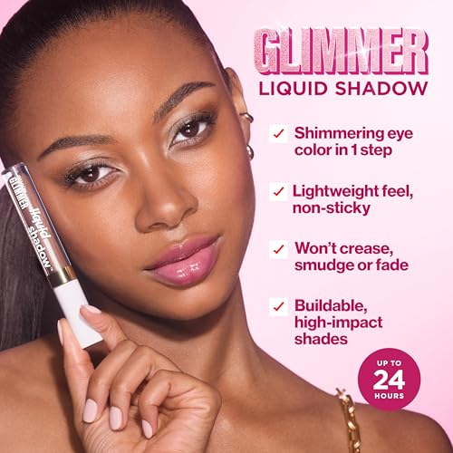 REVLON Glimmer Liquid Shadow, 201 On Cloud Shine, 0.10 fl oz - image 3