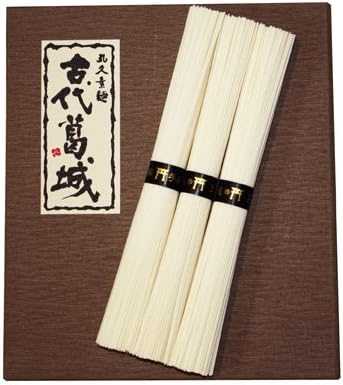 Amazon 葛城を冠した 和本仕立てのパッケージの三輪そうめん 古代葛城 三輪そうめん丸久 そうめん ひやむぎ 通販