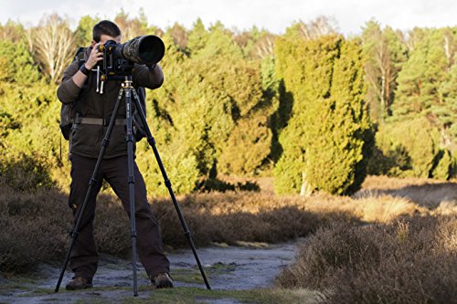 Rollei T-64C - professionelles Carbon Stativ ideal für den Outdoor Einsatz - Schwarz – Bild 7