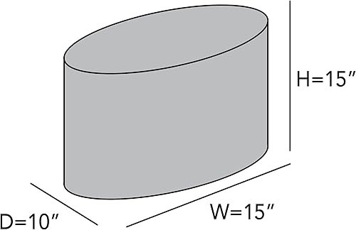 Vista 42 de Covermates Keepsakes - Funda rectangular para electrodomésticos, protección contra el polvo, resistente a las manchas, lavable, funda para Poliéster