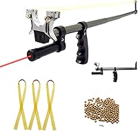 Vista 1 de Piaoyu Tirachinas, tirachinas telescópicas de alta precisión, tirachinas de banda de goma de alta potencia y catapulta de caza al aire libre