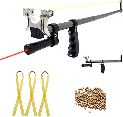 Piaoyu Tirachinas, tirachinas telescópicas de alta precisión, tirachinas de banda de goma de alta potencia y catapulta de caza al aire libre con
