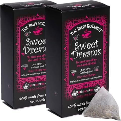 Sweet Dreams Herbal Bedtime Tea by The Busy Botanist Cover