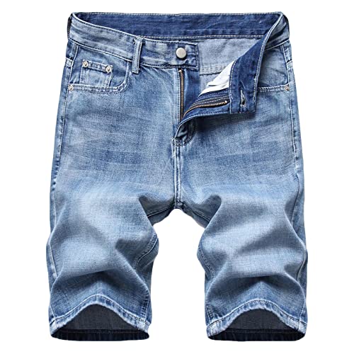 2023 Pantalones Corto Vaquero Hombre Verano Casual Moda Pantalones Mezclilla Roto Vintage Pants Jeans Deporte Jogging Pantalon Elástico Denim Fitness Chandal Hombre Pantalones Playa
