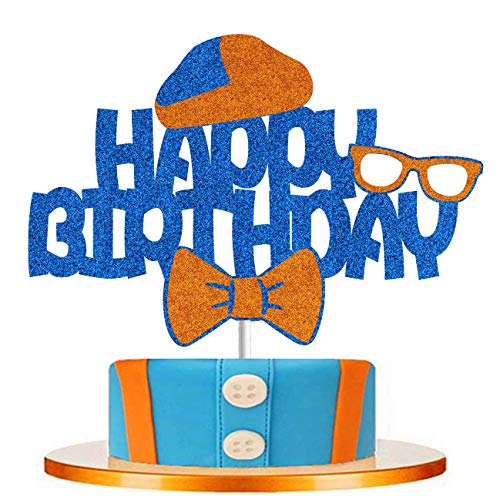 Decoration De Gateau D Anniversaire Pour Garcons Et Filles A Theme Garcon Bleu Circulaire En Ligne