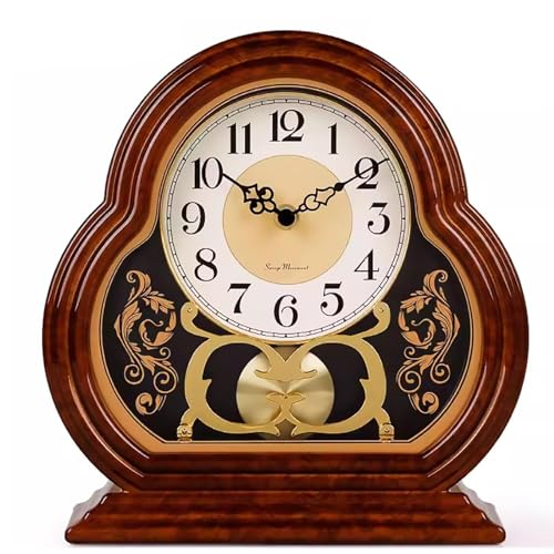 La Mejor Selección de Relojes de chimenea . 40 KRODEAIR Relojes de repisa, Reloj de Mesa silencioso, Reloj de Escritorio a batería, Reloj de Chimenea, Reloj Creativo Adecuado para la Entrada de la Sala de Estar del Dormitorio