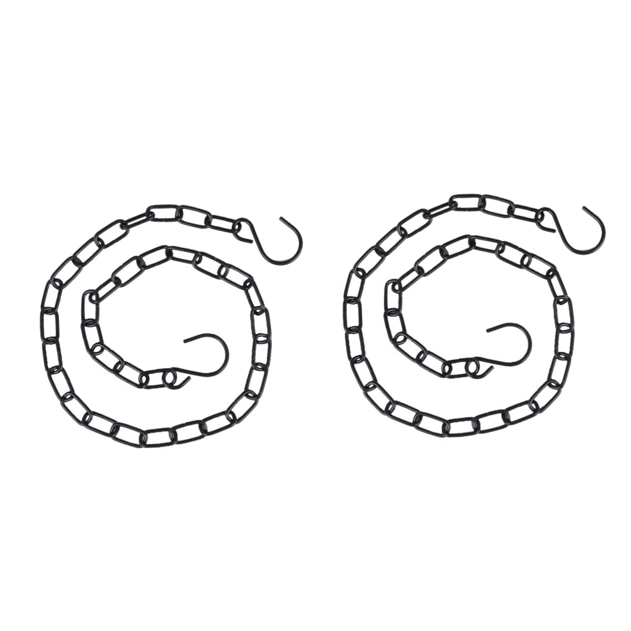 Abaodam 2sets Plant Hangers Bird Feeders for Outdoors Hanging Garden Hanging Chain Planter Hanging Chain Bird Cage Accessories Small Bird Feeder Hanging Bird Feeder 2pieces*2