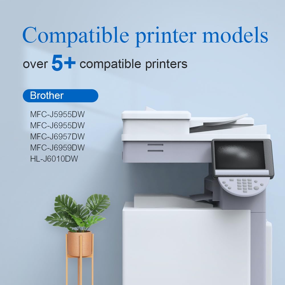Skydo LC-427 LC427 - Cartucce d'inchiostro compatibili per Brother LC427, per MFC-J5955DW, MFC-J6955DW, MFC-J6957DW, HL-J6010DW(4 pezzi)
