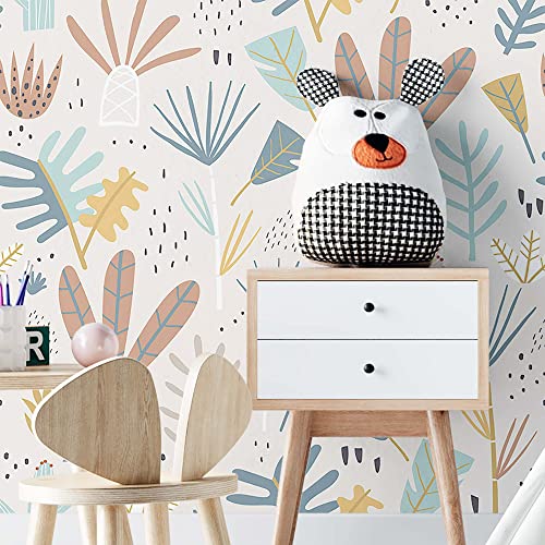 Papel de Parede Adesivo Infantil Folha N02151 Rolo de 0,58x3,00M