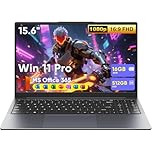 Brhona 15,6" Ordinateur Portable Win 11 Pro M3-8100Y(Jusqu'à 3,40 GHz),16 Go RAM,512 Go SSD,PC Portable Ultra-Léger MS Office 365 Inclus,Écran FHD 1920x1080,Wi-FI 5 Double Bande,BT5.0,HDMI (16, GB)