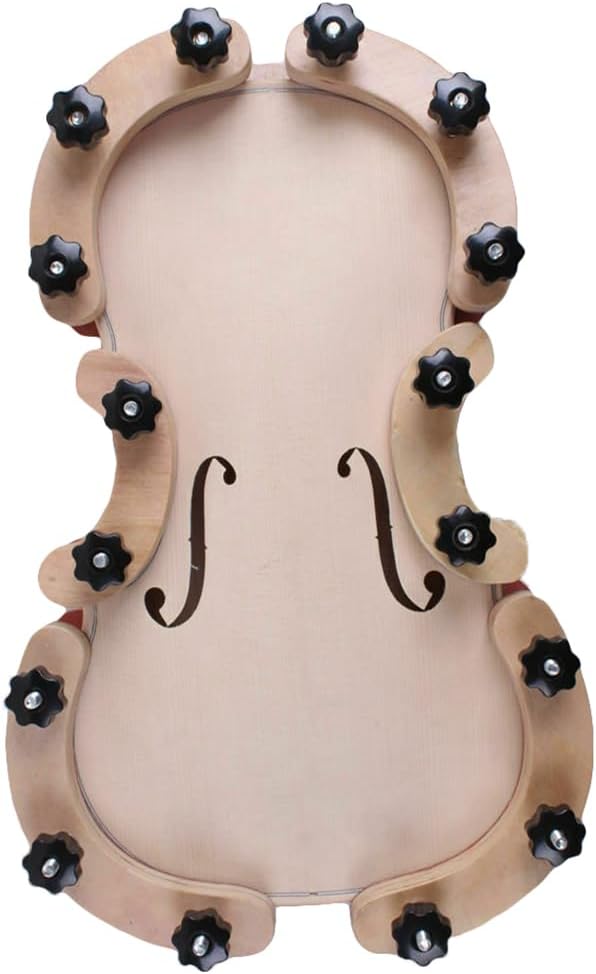6Pcs Violin Repair Clamps Set Violin Top and Back Gluing Clamps Making Luthier Tools