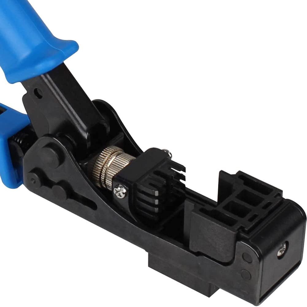 Pinza crimpatrice RJ45, RJ11, 4 paia per jack
