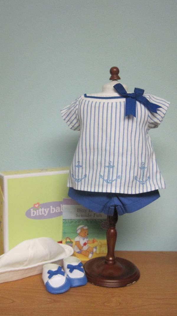American Girl Bitty Baby Seaside Outfit also fits Bitty Twin (DOLL IS NOT INCLUDED)