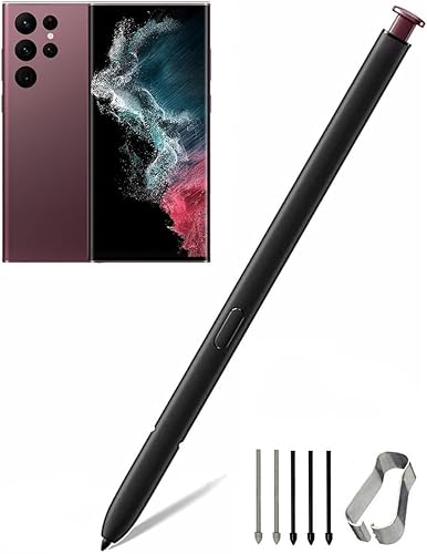 Miniatura 5 de Galaxy S22 - Lápiz capacitivo de repuesto para Samsung Galaxy S22 Ultra 5G Touch, S22 S Pen sin repuesto Bluetooth + puntaspuntas (verde)