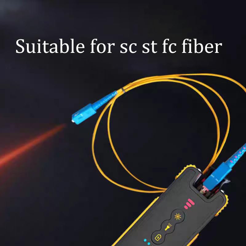 Testeur de fibre optique rechargeable, localisateur visuel de défauts, Sc, Fc, St,Performances Puissantes(50mw)