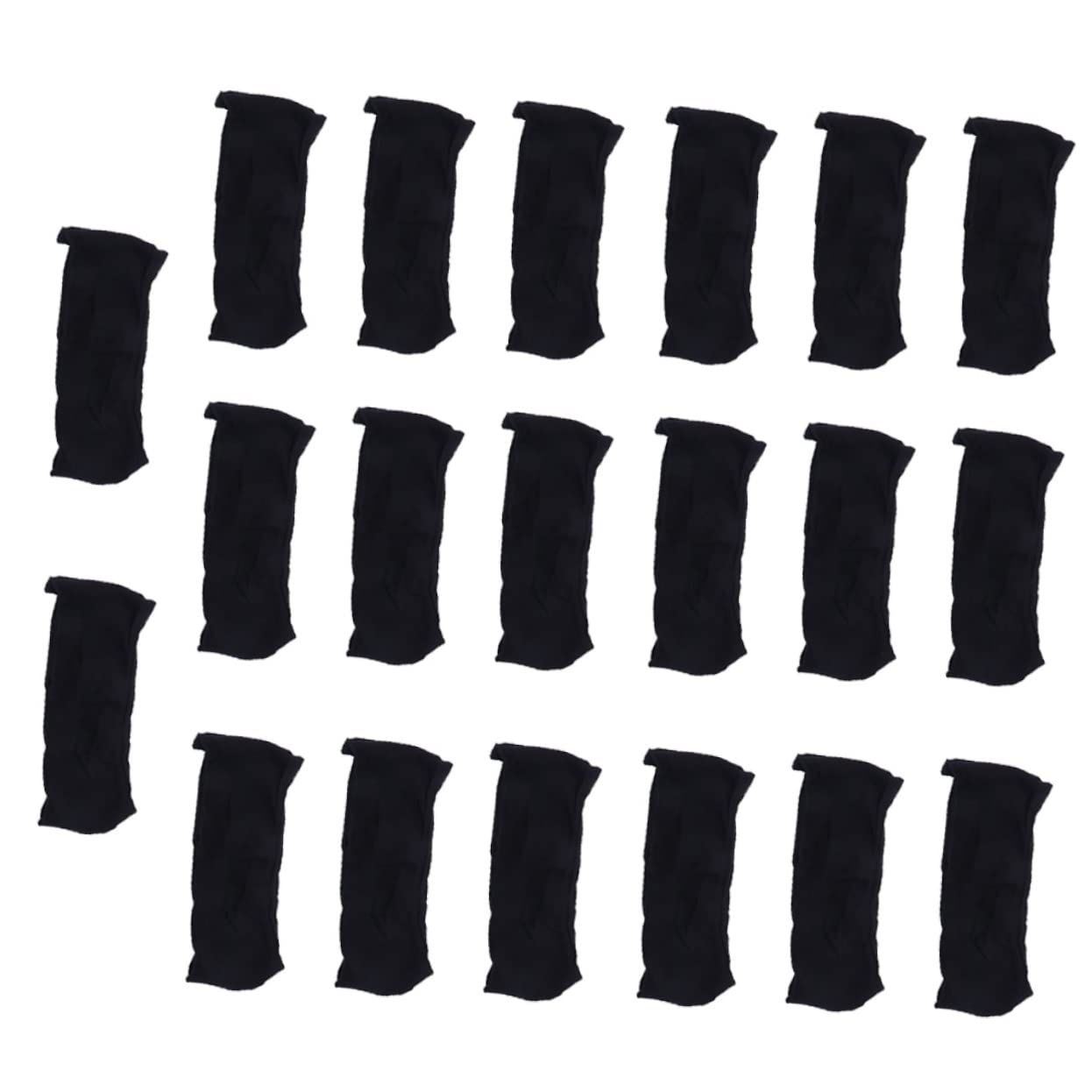 Einwegunterwäsche 20 Stück aus Baumwolle Schwarze Damenhose | Atmungsaktive Netzunterwäsche, Pflegebedarf für Sauna und Spa, Geschmeidig und Tragbar