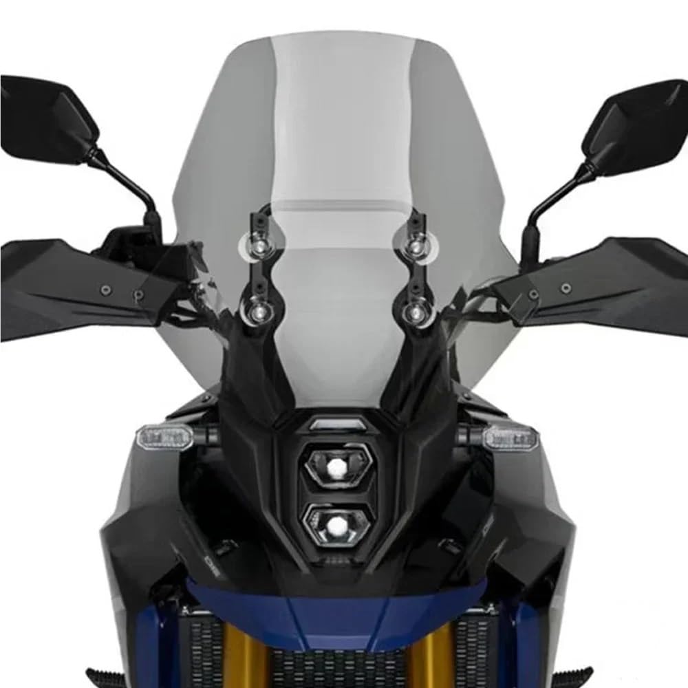 Deflector Parabrisas Motocicleta Parabrisas Delantero Deportivo Elevado Motocicleta para 800DE DL800DE Deflector acrílico Accesorios