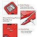 WeLohas Gameboy Case for iPhone 11 Pro,Handheld Retro 168 Classic Games,Color Video Display Game Case for iPhone,Anti-Scratch Shockproof Phone Cover for iPhone Red