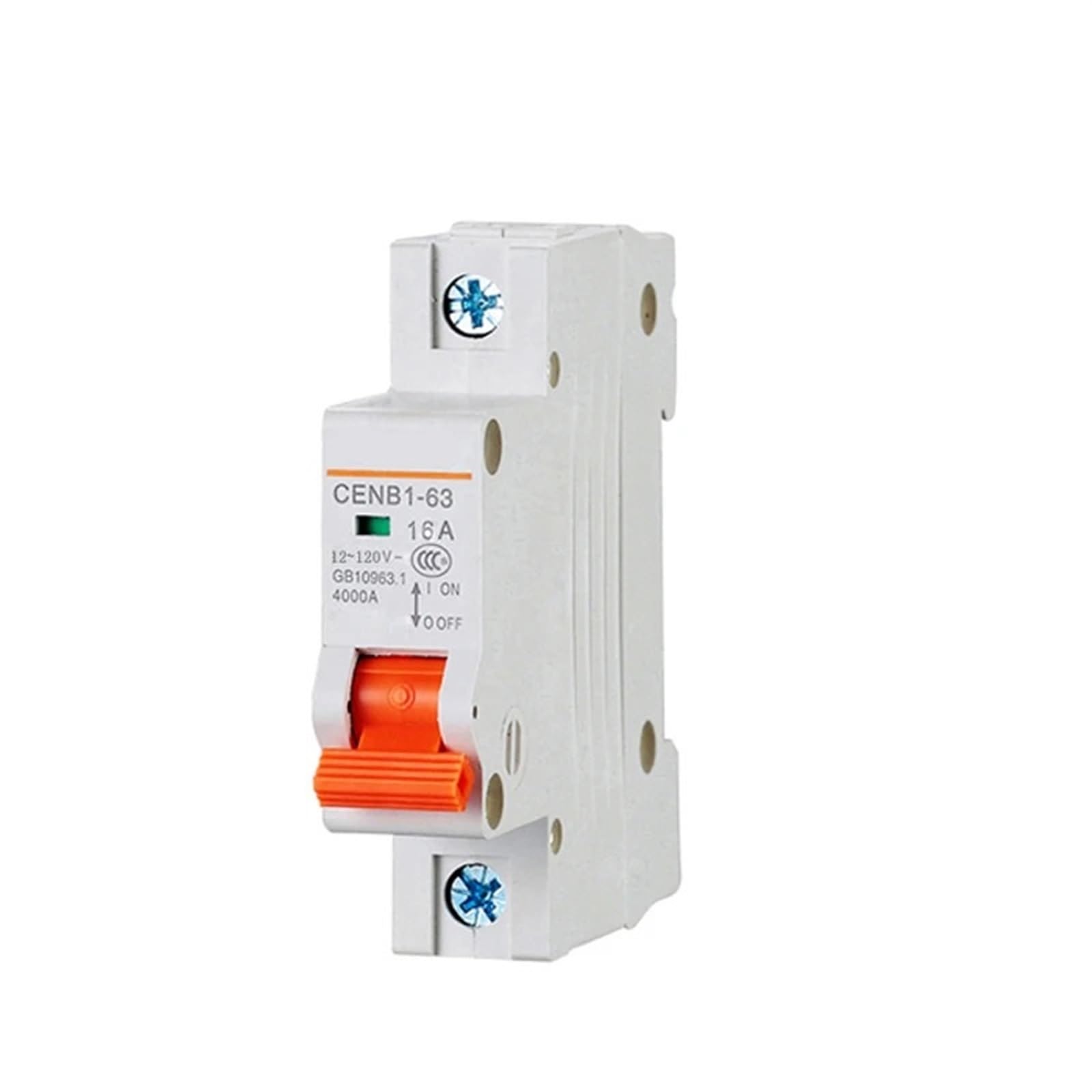 Premium DC Circuit Breaker 1P 120V DC Breaker Termomagnetico Viaggio Curva B 6A-63A for Batteria Auto 1 Pz(Color:32A)