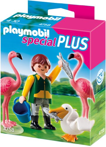 Preisvergleich Produktbild Playmobil 4758 - Tierpfleger mit exotischen Vögeln