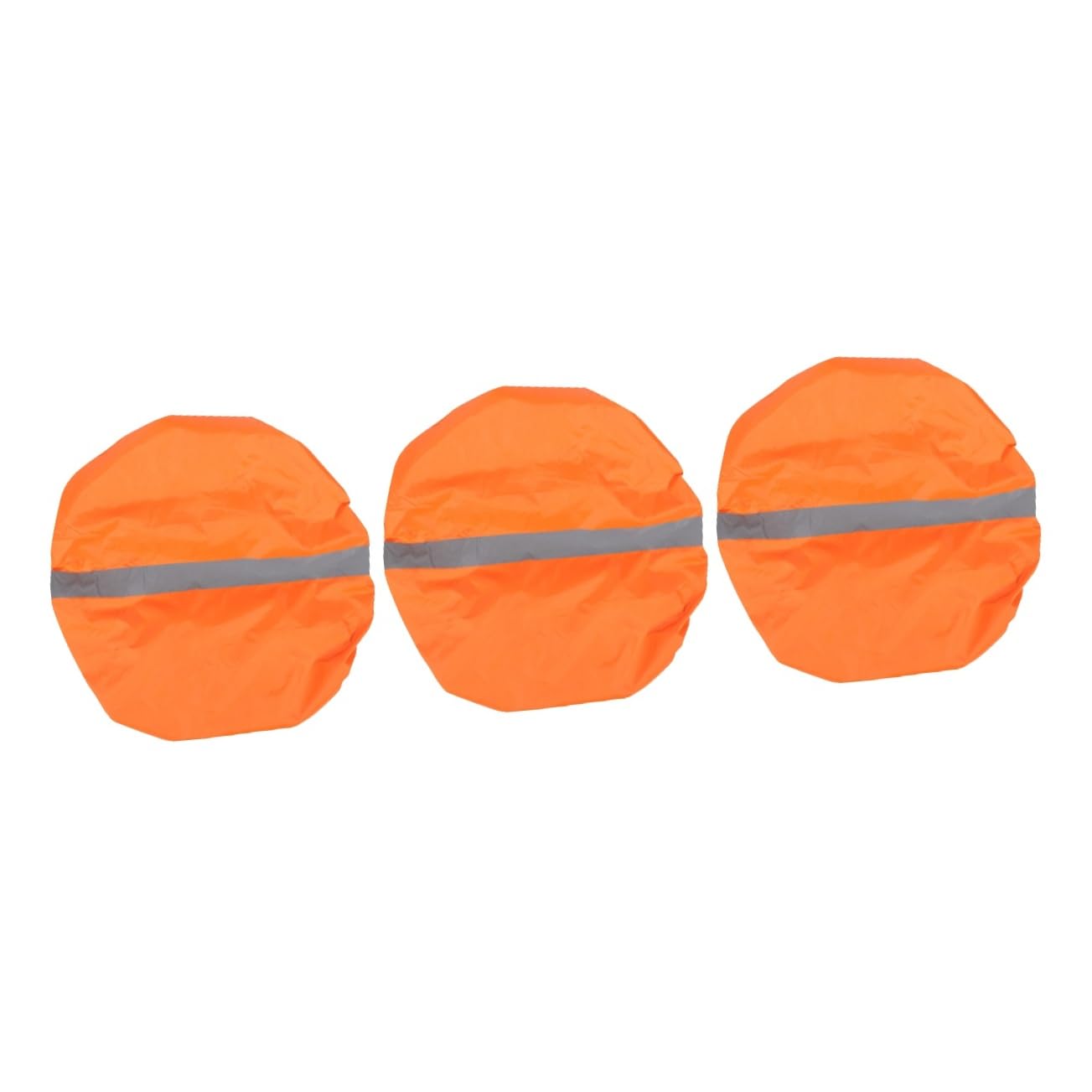 Yardwe 3pcs Backpack Rain Cover with Reflective Strip Rucksack Cover for Hiking Camping Cycling Elastic Band for Various Portable Lightweight Safety Outdoor Gear