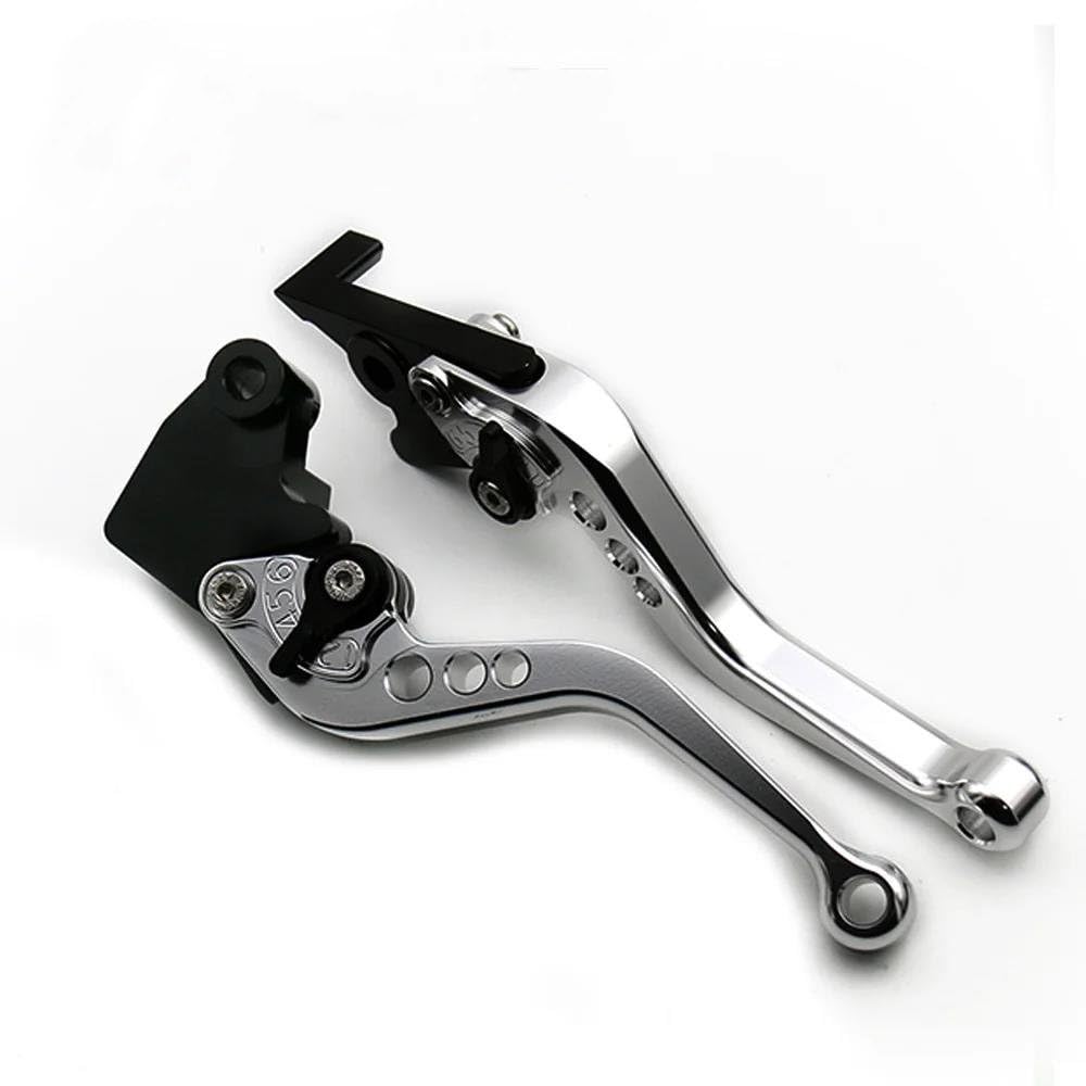 Agblaydvew 17 Clutch Levers Brake Handlebar For Tiger 1200 For Explorer For Xexc/Xr For Tiger1200 2012-2020 For Trophy Se 2013-20 Long/Short Adjustable Brake Clutch Levers Brake Handle Lever(17)