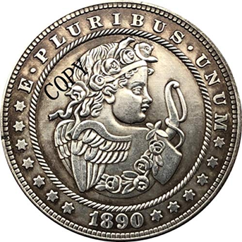 qingfeng Hobo Nickel 1890-CC USA Morgan Dollar Coin