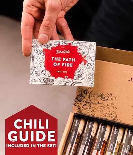 Hot Spicy Stocking Stuffers for Men [UP TO 1,200,000 SCOVILLE] – Chili Food Gifts for Men Valentine's Day Gifts for Dad Gift for Him Gift Basket Cooking Spices and Seasonings Sets - TIMBER TASTE®