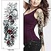 Produktbild New Big Arm Tattoo Aufkleber Pink Peony Design Cartridge Waterproof