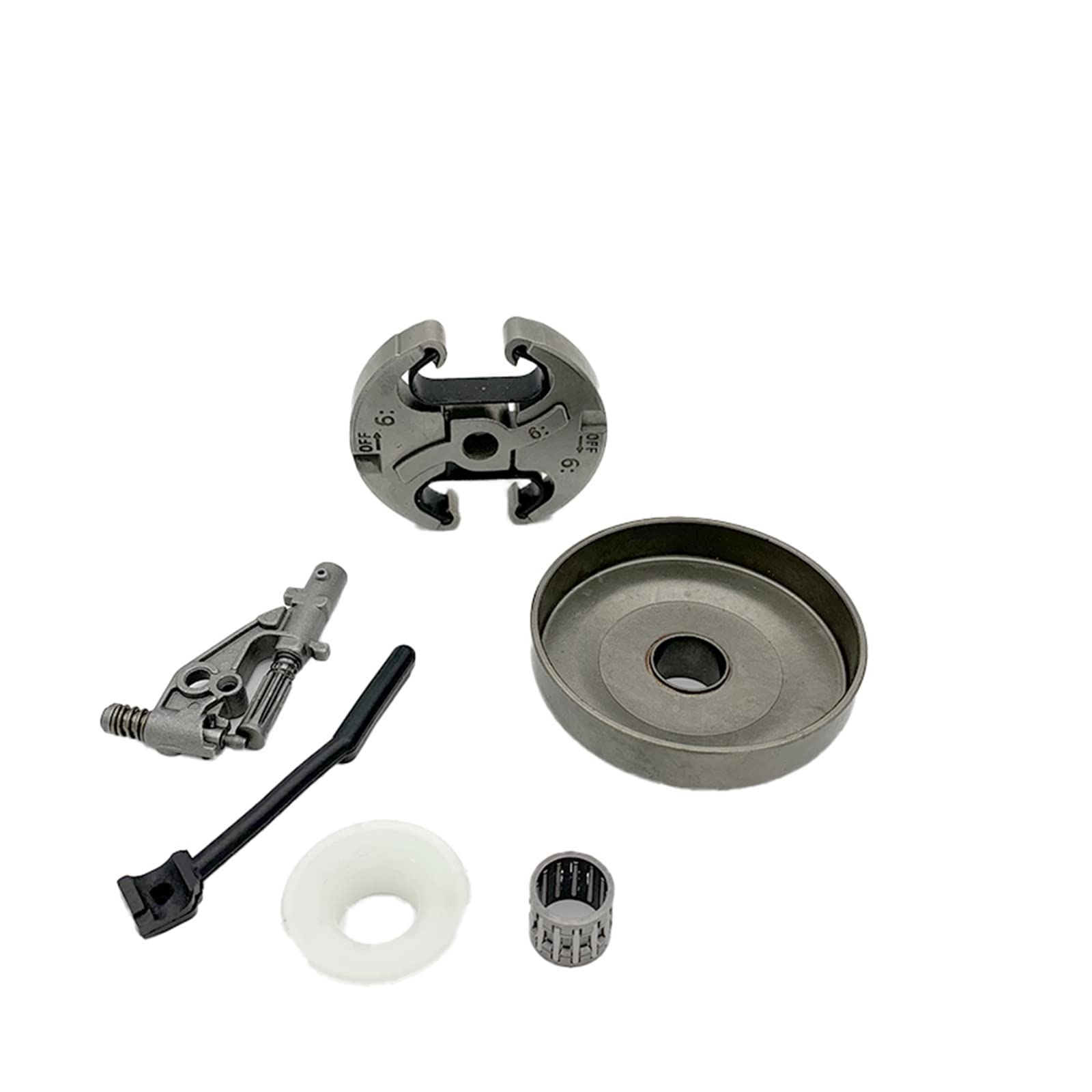 BENSOI Cojinete de Aguja de Tambor de Embrague de Bomba de Aceite/Accesorios de Engranaje helicoidal compatibles con repuestos de Motosierra Husqvarna 353