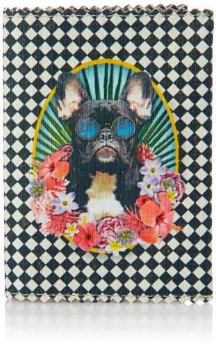 Les Cakes de Bertrand Etui Passeport/Passport Case Bob, Portefeuille - Multicolore, 9 x 13.5 cm