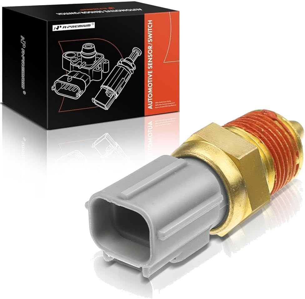 A-Premium Engine Coolant Temperature Sensor F5AF-12A648-AA Compatible with Ford Lincoln Mercury F-150 F-250 Explorer Ranger Navigator Town Car