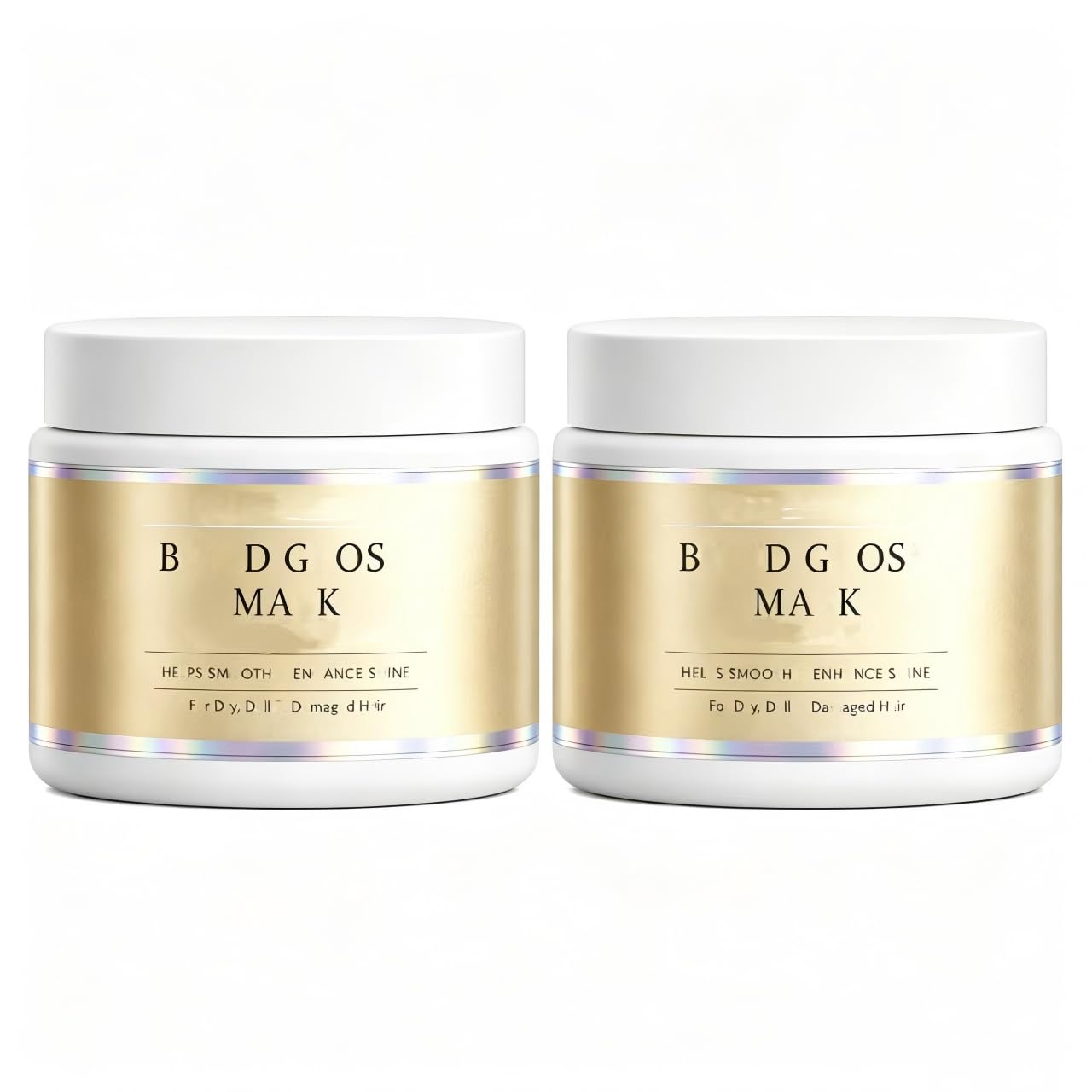 Mascarilla Bond Gloss: ayuda a conseguir un cabello más fuerte, suave y brillante (2 botellas)