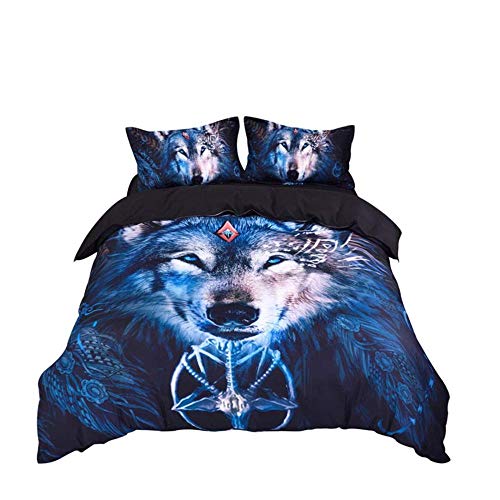 Feature: Not ironing and fade resistance, a hidden grey zipper closure on the side of duvet cover, easy for you to get your quilt in and out of the cover.