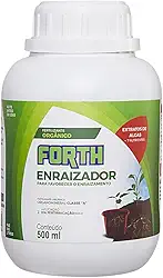Forth Enraizador Líquido Concentrado, Enraizamento, Formação de Raízes, Micronutrientes, Extrato de Algas, Organomineral Classe A, 500ml
