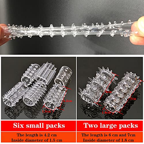 Siliconen grote penishoes penishoes voor vertraging ejaculatie penishoes silicone penis sleeve pennis vergroting hoes… - Afbeelding 4