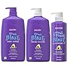 Aussie-Miracle-Moist-Shampoo-and-3-Minute-Miracle-Deep-Conditioner-Hair-Treatment-Bundle-Infused-with-Avocado-Australian-Jojoba-Oil-Paraben-Free-White-Citrus-3-Piece-Set Aussie Miracle Moist Shampoo, and 3 Minute Miracle Deep Conditioner Hair Treatment Bundle, Infused with Avocado & Australian Jojoba Oil, Paraben Free, White, Citrus, 3 Piece Set (Packaging May Vary)
